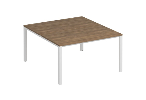 Рабочая станция (2х140) Прайм Металл 50, цвет шамони темный + белый