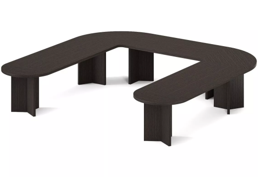 Стол для переговоров, цвет венге