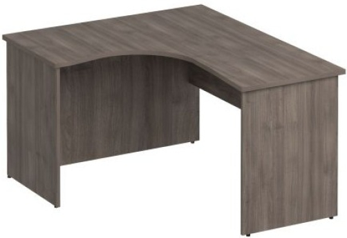 Стол эргономичный левый Прайм, цвет шамони темный