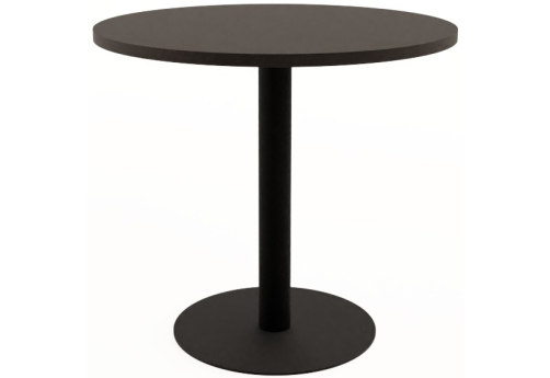Стол обеденный круглый Мальта, цвет графит