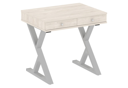 Стол письменный, цвет денвер светлый + серый