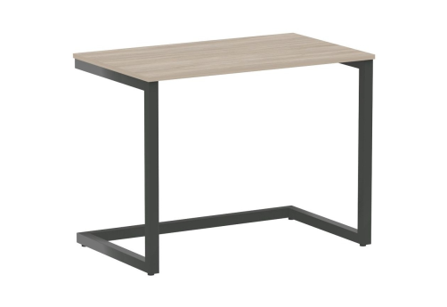 Стол письменный, цвет дуб аттик + антрацит
