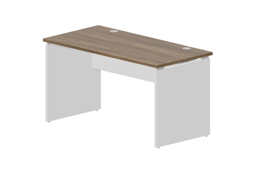 Стол рабочий (2 заглушки) Аронти, цвет орех