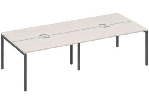 Рабочая станция 4х140 Мира Лофт, цвет дуб шамони + антрацит