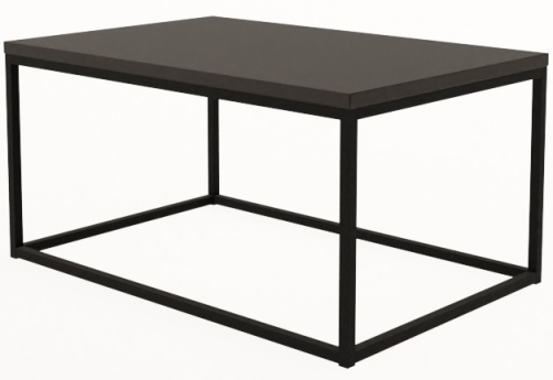 Стол журнальный прямоугольный Винси 1, цвет графит