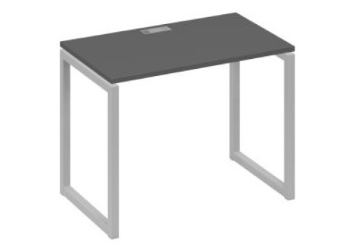 Стол письменный Мира Одри, цвет антрацит премиум + серый