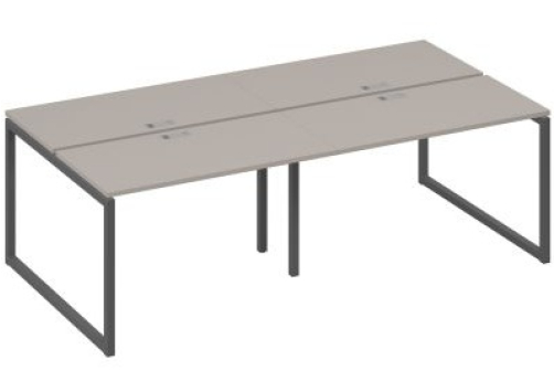 Рабочая станция (4х120) Мира Одри, цвет мокко премиум + антрацит