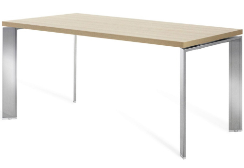 Стол рабочий Вайли Металл, цвет дуб светлый
