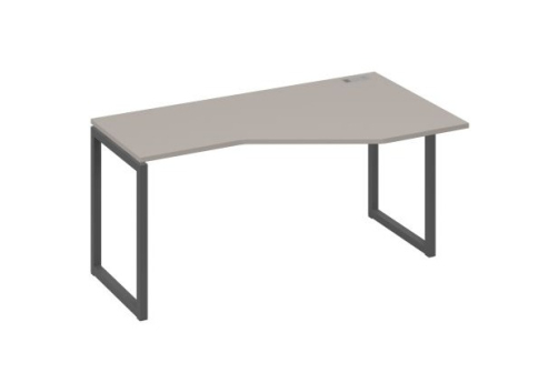 Стол эргономичный правый Мира Одри, цвет мокко премиум + антрацит