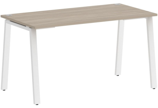 Стол письменный, цвет дуб аттик + белый