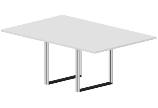Стол для переговоров Клауд, цвет белый