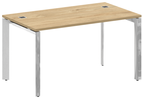 Стол руководителя, цвет тиквуд светлый