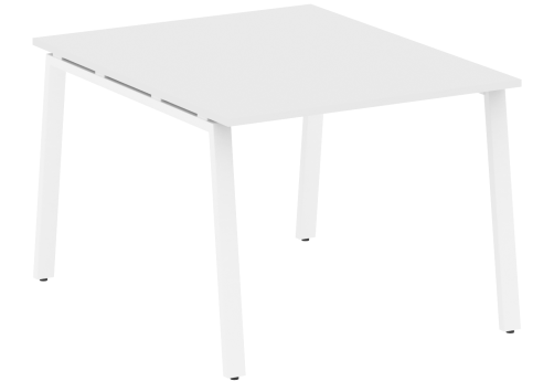 Стол для переговоров (1 столешница), цвет белый