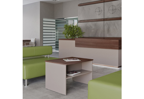 Журнальный стол Гардения Офис, цвет ред фокс