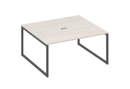 Стол для переговоров прямоугольный Мира Одри, цвет дуб шамони + антрацит