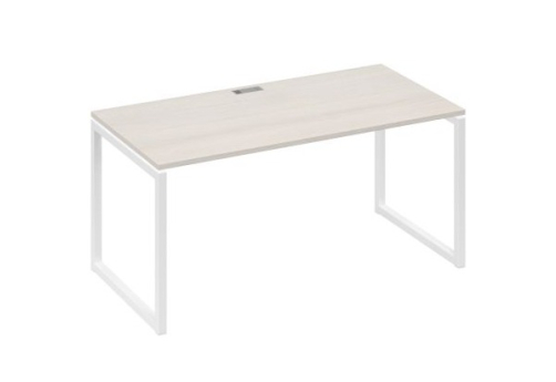 Стол письменный Мира Одри, цвет дуб шамони + белый