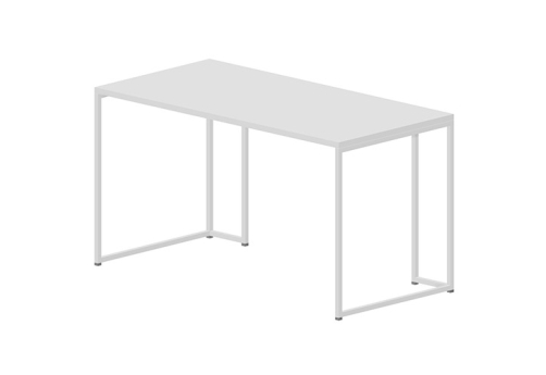 Стол рабочий Мейлон, цвет белый