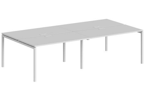 Рабочая станция Индиго Форт, цвет белый + белый