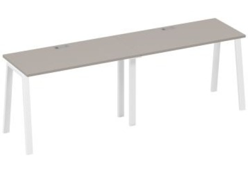 Рабочая станция 2х120 Мира Трио, цвет мокко премиум + белый