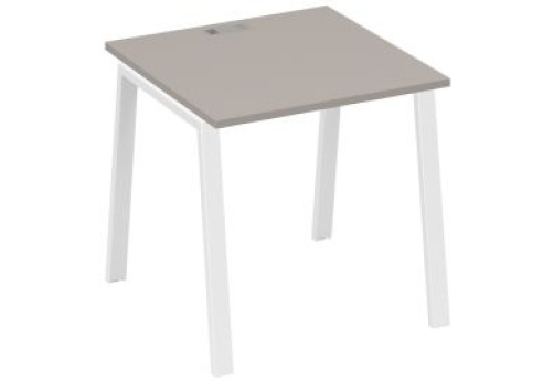 Стол письменный Мира Трио, цвет мокко премиум + белый