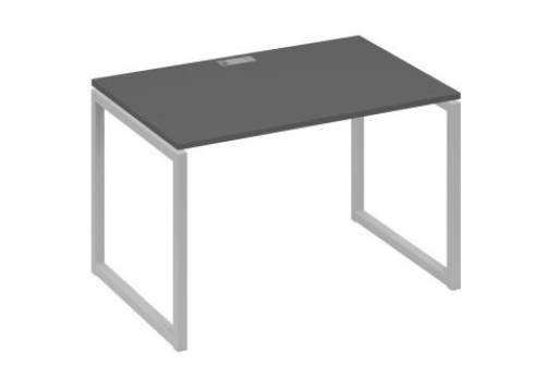 Стол письменный Мира Одри, цвет антрацит премиум + серый