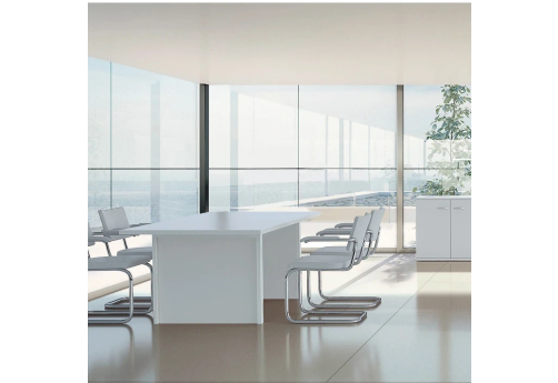 Стол для переговоров Альба, цвет белый