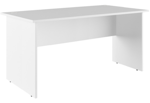 Стол письменный, цвет белый