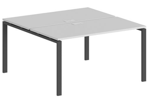 Рабочая станция Индиго Сет, цвет белый + антрацит