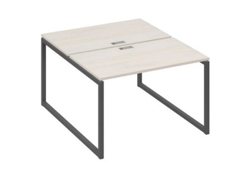 Рабочая станция (2х120) Мира Одри, цвет дуб шамони + антрацит