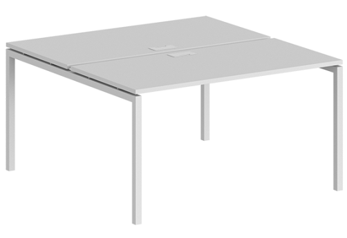 Рабочая станция Индиго Форт, цвет белый + белый