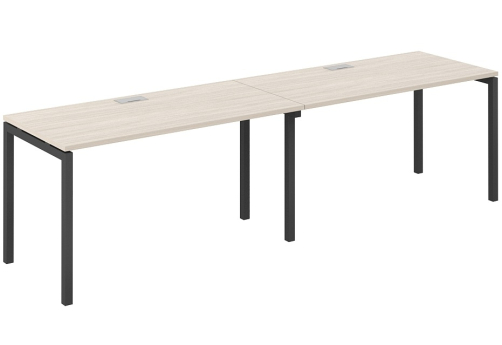 Рабочая станция Индиго Форт, цвет дуб светлый + антрацит