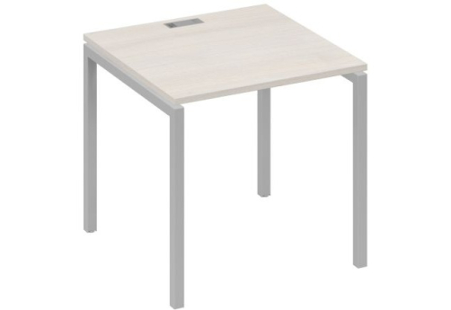Стол письменный Мира Лофт, цвет дуб шамони + серый