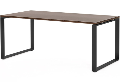 Стол письменный, цвет орех + черный