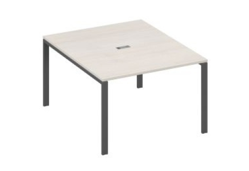 Стол для переговоров прямоугольный Мира Нумо, цвет дуб шамони + антрацит