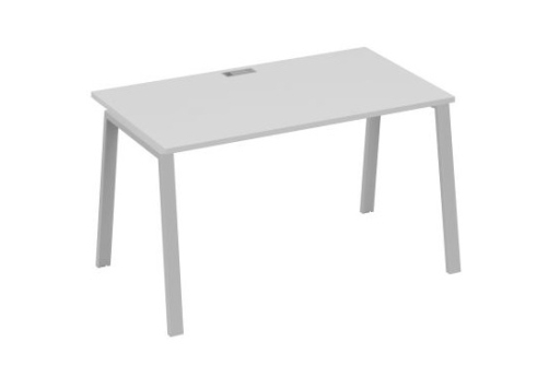 Стол письменный Мира Трио, цвет серый + серый