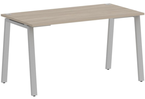 Стол письменный, цвет дуб аттик + серый