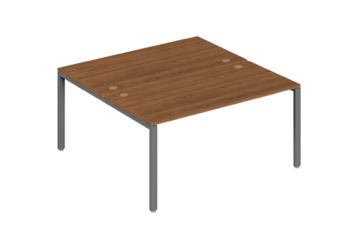 Бенч-система на 2 места, цвет орех