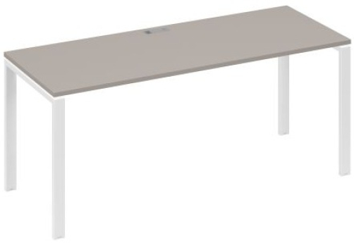 Стол письменный Мира Нумо, цвет мокко премиум + белый