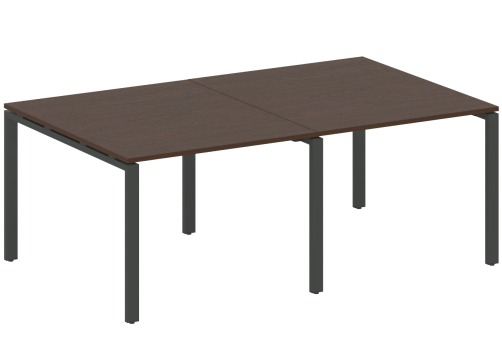 Стол для переговоров (2 столешницы), цвет венге