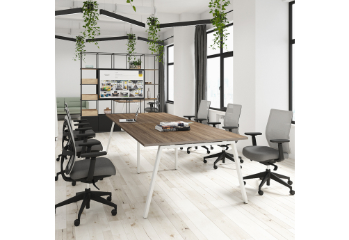 Стол составной для переговоров Сильвана, цвет орех