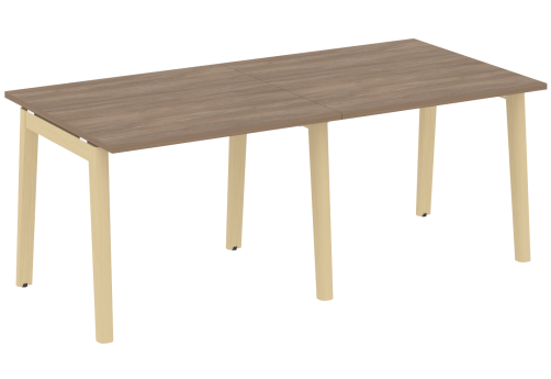 Стол для переговоров (2 столешницы), цвет дуб аризона