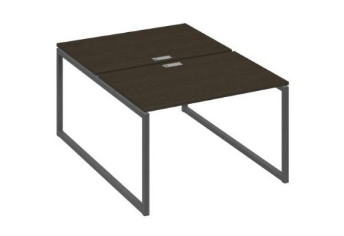 Рабочая станция (2х120) Мира Одри, цвет венге + антрацит