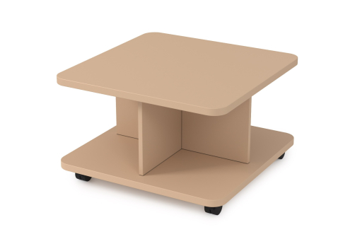 Стол журнальный квадратный Винси 3, цвет мокко