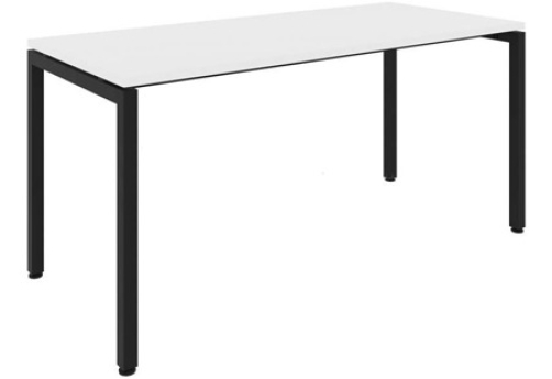 Стол рабочий Брента, цвет белый + антрацит