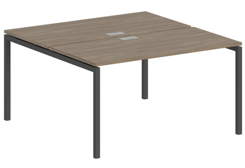 Рабочая станция Индиго Форт, цвет дуб темный + антрацит