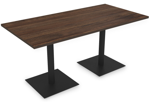 Стол прямоугольный Мальта, цвет брауни