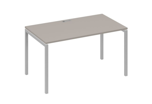 Стол письменный Мира Лофт, цвет мокко премиум + серый