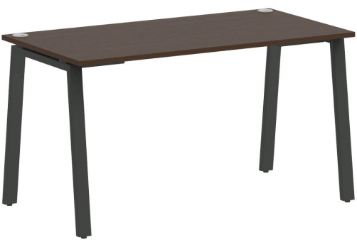 Стол письменный, цвет венге + антрацит
