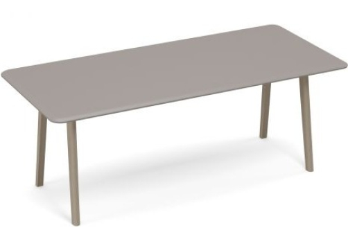 Стол для переговоров прямоугольный Види Вуд, цвет мокко