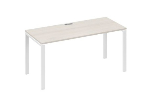 Стол письменный Мира Нумо, цвет дуб шамони + белый